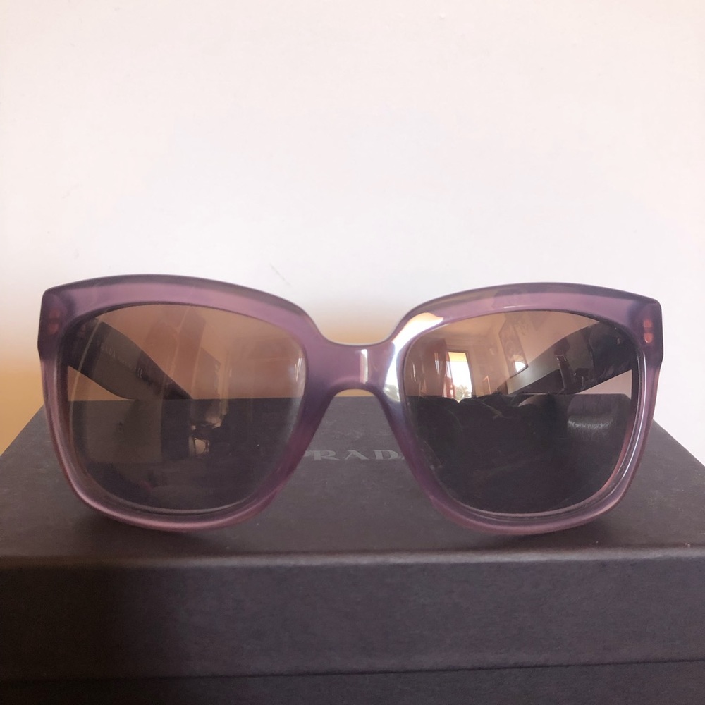 Prada sunglasses purple